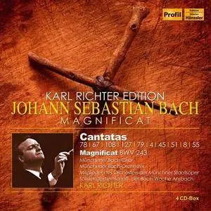 Karl Richter Edition - Bach: Cantatas & Magnificat (4 CDs, 2018)