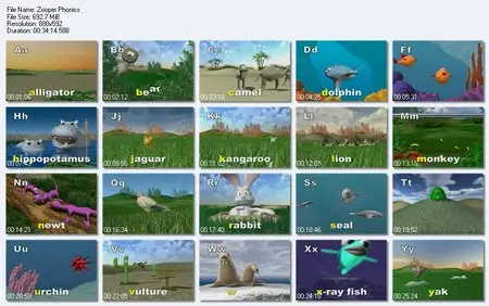 Babyscapes: Zooper Phonics - Letter Sounds