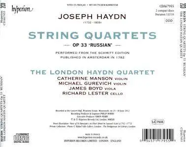 The London Haydn Quartet - Haydn: String Quartets Op. 33 (2013) (Repost)