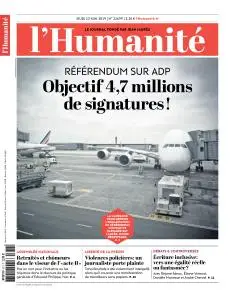 L'Humanite du Jeudi 13 Juin 2019