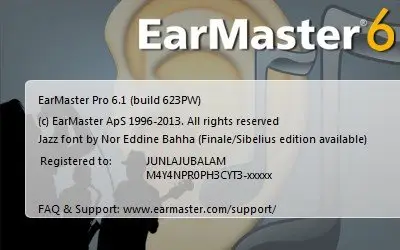 EarMaster Pro 6.1 Build 623PW