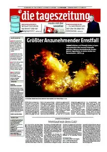 Tageszeitung TAZ vom 12 März 2011