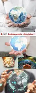 Photos - Business people with globes 17