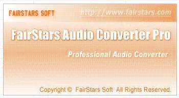 FairStars Audio Converter Pro 1.51 + Portable