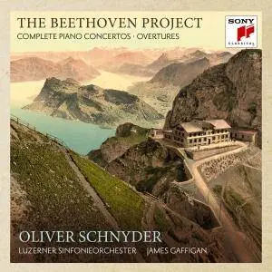 Oliver Schnyder - The Beethoven Project - The 5 Piano Concertos & 4 Overtures (2017)