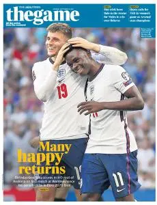 The Times The Game - 6 September 2021