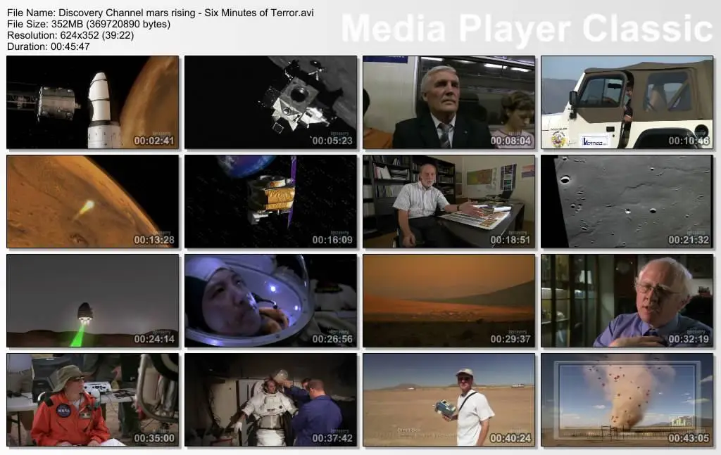 Discovery Channel: Mars Rising Six Minutes of Terror
