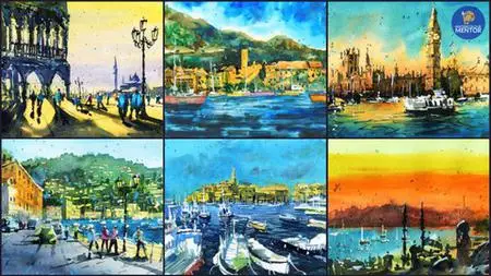 Learn Loose Watercolors: Coastal Landscapes