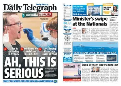 The Daily Telegraph (Sydney) – March 03, 2020