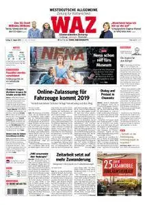 WAZ Westdeutsche Allgemeine Zeitung Wattenscheid - 31. August 2018