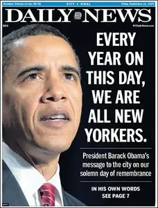 New York Daily News - 11 September 2009 (Tribute to Fallen Heroes)