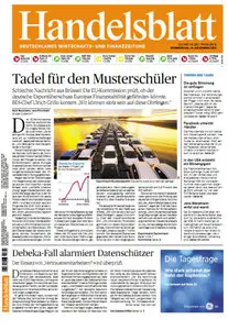 Das Handelsblatt vom 14 November 2013
