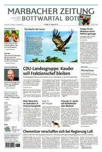 Marbacher Zeitung - 31. August 2018