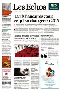 Les Echos Du Mardi 16 Décembre 2014