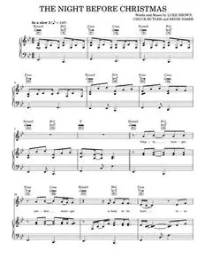 The Night Before Christmas - Martin Luke Brown (Piano-Vocal-Guitar)