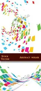 Stock Vector - Abstract mosaik