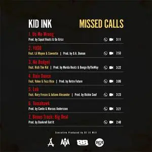 Kid Ink - Missed Calls (EP) (2018) {Tha Alumni Music Group/88 Classic/RCA}