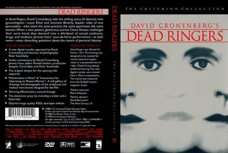 Dead Ringers (1988) [The Criterion Collection #021 - Out Of  Print] [Repost]