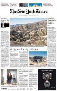 International New York Times - 18 January 2017