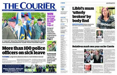 The Courier Perth & Perthshire – September 25, 2017