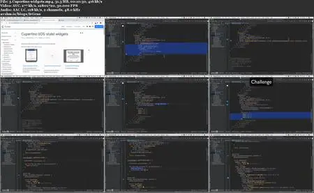 Flutter: Part 09 Dart, Cupertino, and Widgets