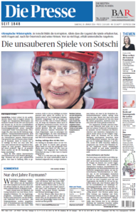 Die Presse, 18.  Januar 2014