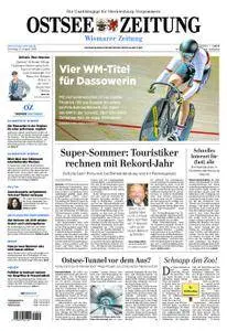 Ostsee Zeitung Wismar - 21. August 2018