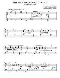 The Way You Look Tonight - Jerome Kern (Piano Solo)