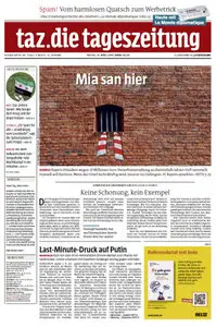 Tageszeitung TAZ vom 14 Maerz 2014