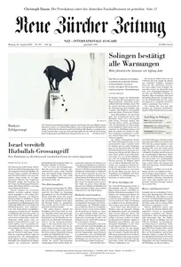 Neue Zürcher Zeitung International - 26 August 2024