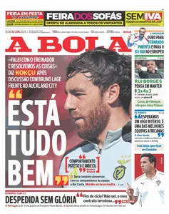 A Bola - 22 Junho 2025