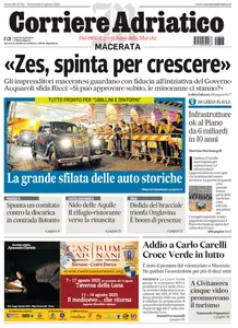 Corriere Adriatico Macerata - 6 Agosto 2025