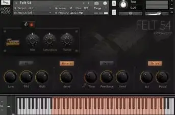 Hoss Audio Felt 54 for Kontakt