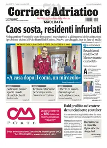 Corriere Adriatico Macerata - 1 Novembre 2025