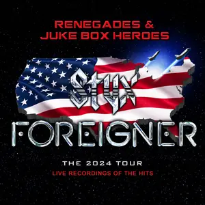 Foreigner & Styx - Renegades & Juke Box Heroes (The 2024 Tour) (2024) [Official Digital Download 24/96]