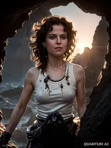 AI Sigourney Weaver (AI Generated)