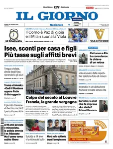 Il Giorno - 20 Ottobre 2025