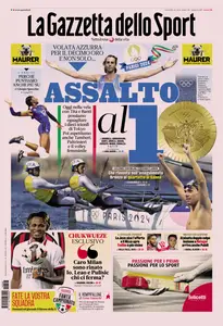 La Gazzetta dello Sport - 8 Agosto 2024