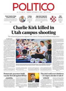 Politico - 11 September 2025