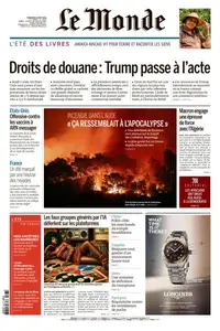 Le Monde du Vendredi 8 Août 2025