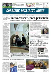 Corriere dell'Alto Adige - 30 Ottobre 2025