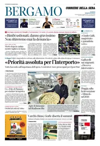 Corriere della Sera Bergamo - 21 Marzo 2025