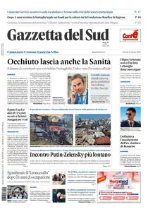 Gazzetta del Sud Catanzaro - 22 Agosto 2025