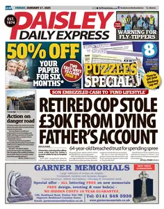 Paisley Daily Express - 17 January 2025