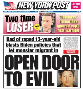 New York Post - June 23, 2024