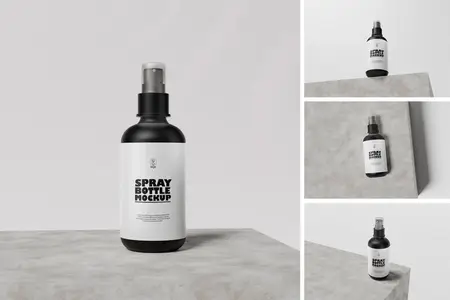 EE - Spray Bottle Mockup UZY47PF