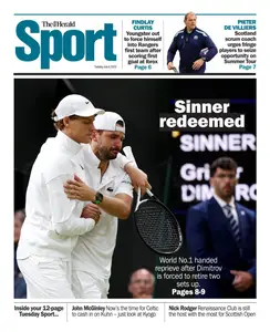 The Herald Sport (Scotland) - 8 July 2025