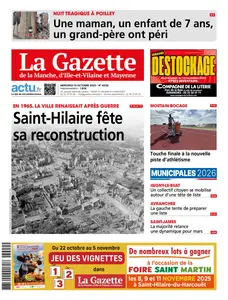 La Gazette de la Manche - 15 Octobre 2025