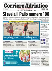 Corriere Adriatico Ascoli - 26 Luglio 2025