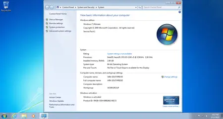 Windows 7 Ultimate SP1 Multilingual (x64) Preactivated March 2025